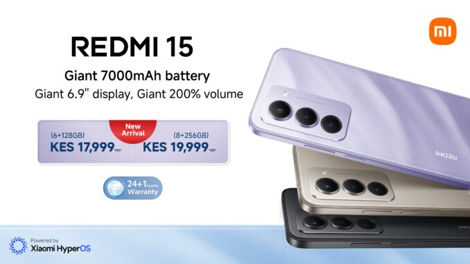 Redmi 15 Kenya